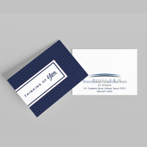 Facility-branded Greeting Cards for any occasion